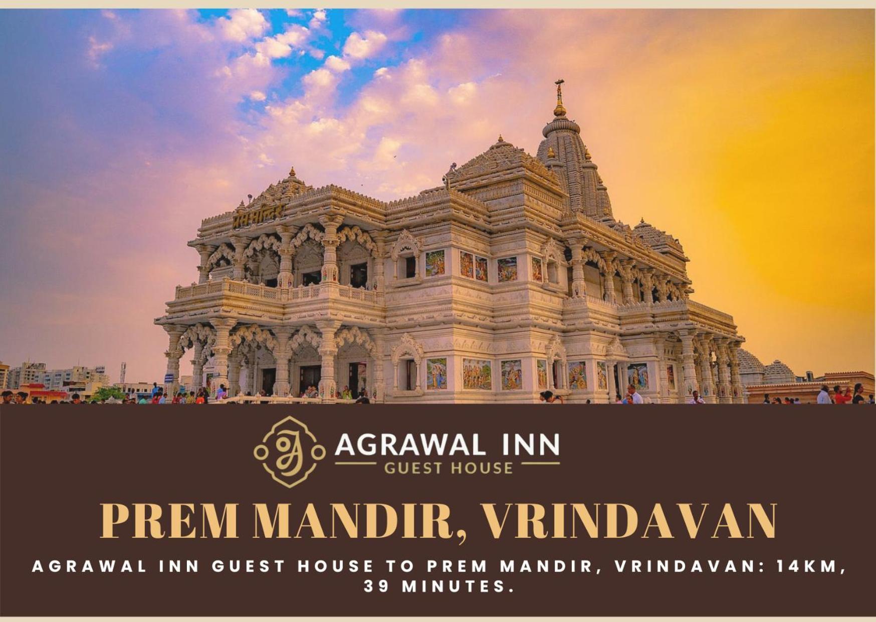 Agrawal Inn Guest House Mathura Ngoại thất bức ảnh