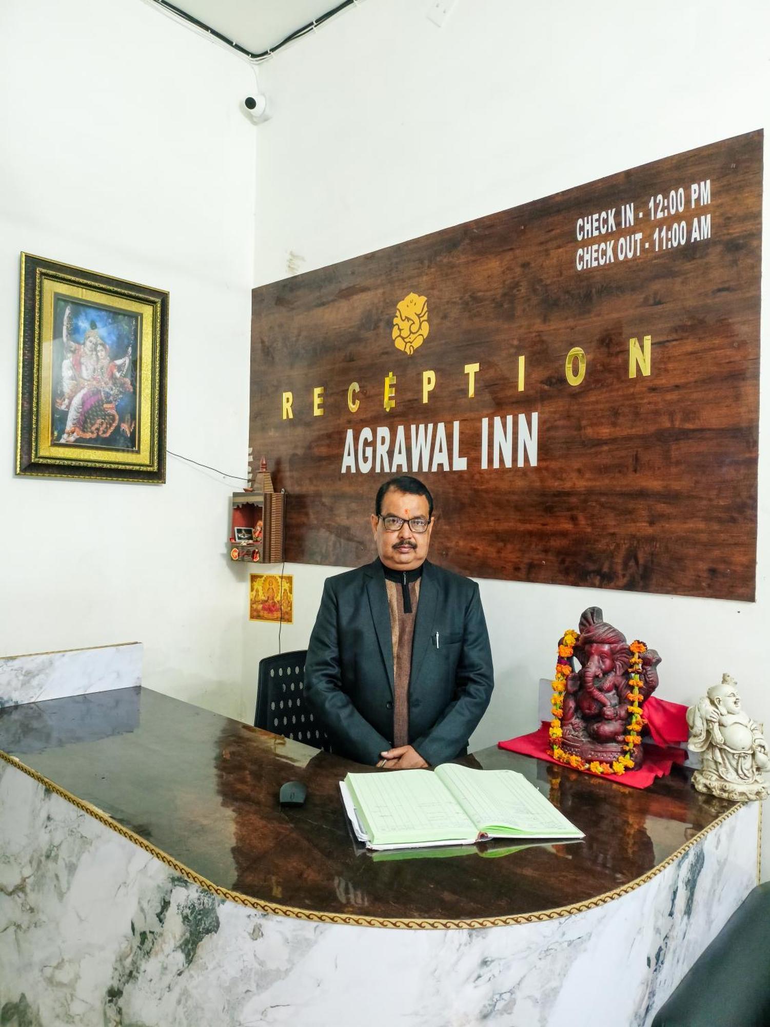 Agrawal Inn Guest House Mathura Ngoại thất bức ảnh