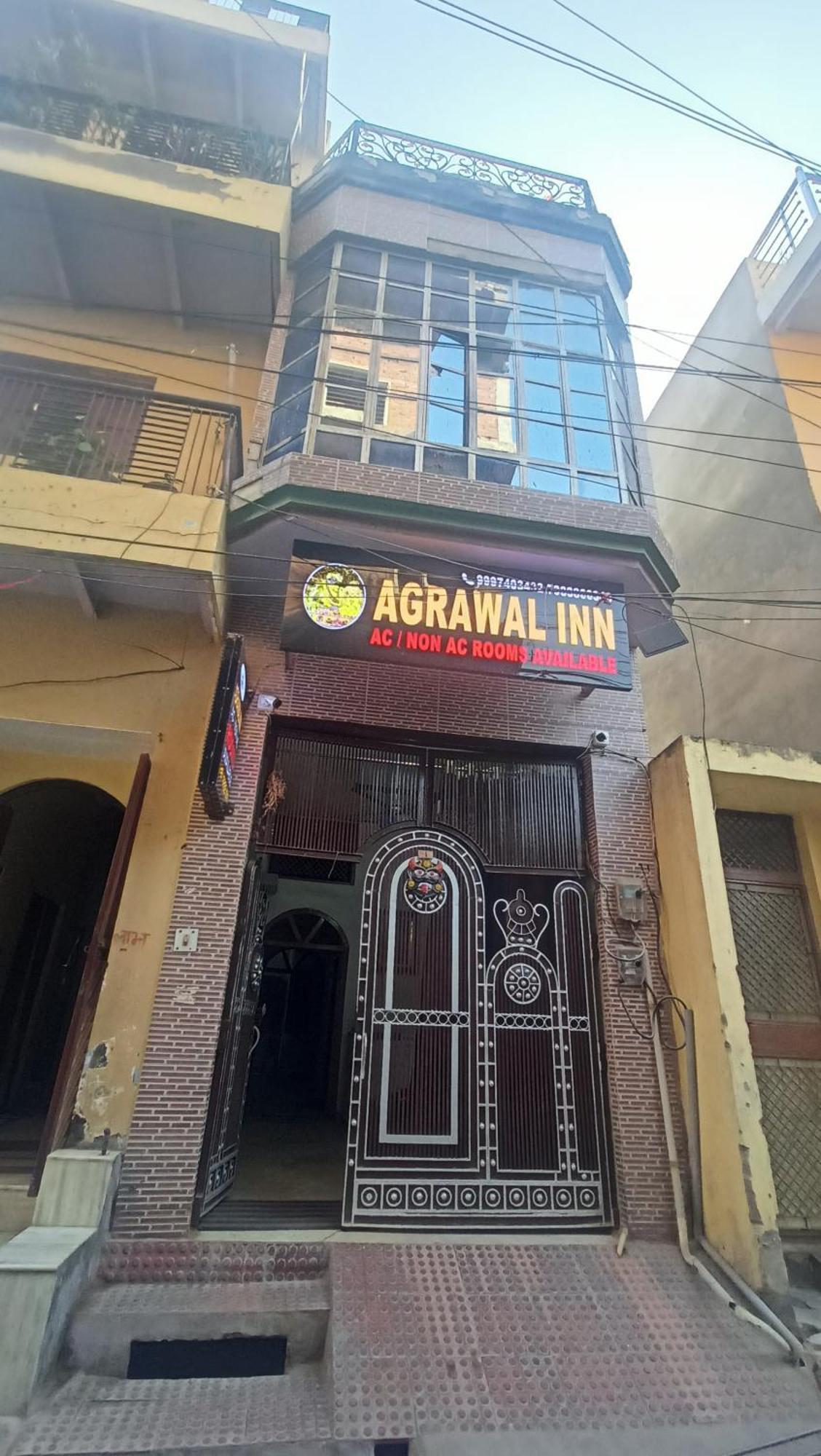 Agrawal Inn Guest House Mathura Ngoại thất bức ảnh